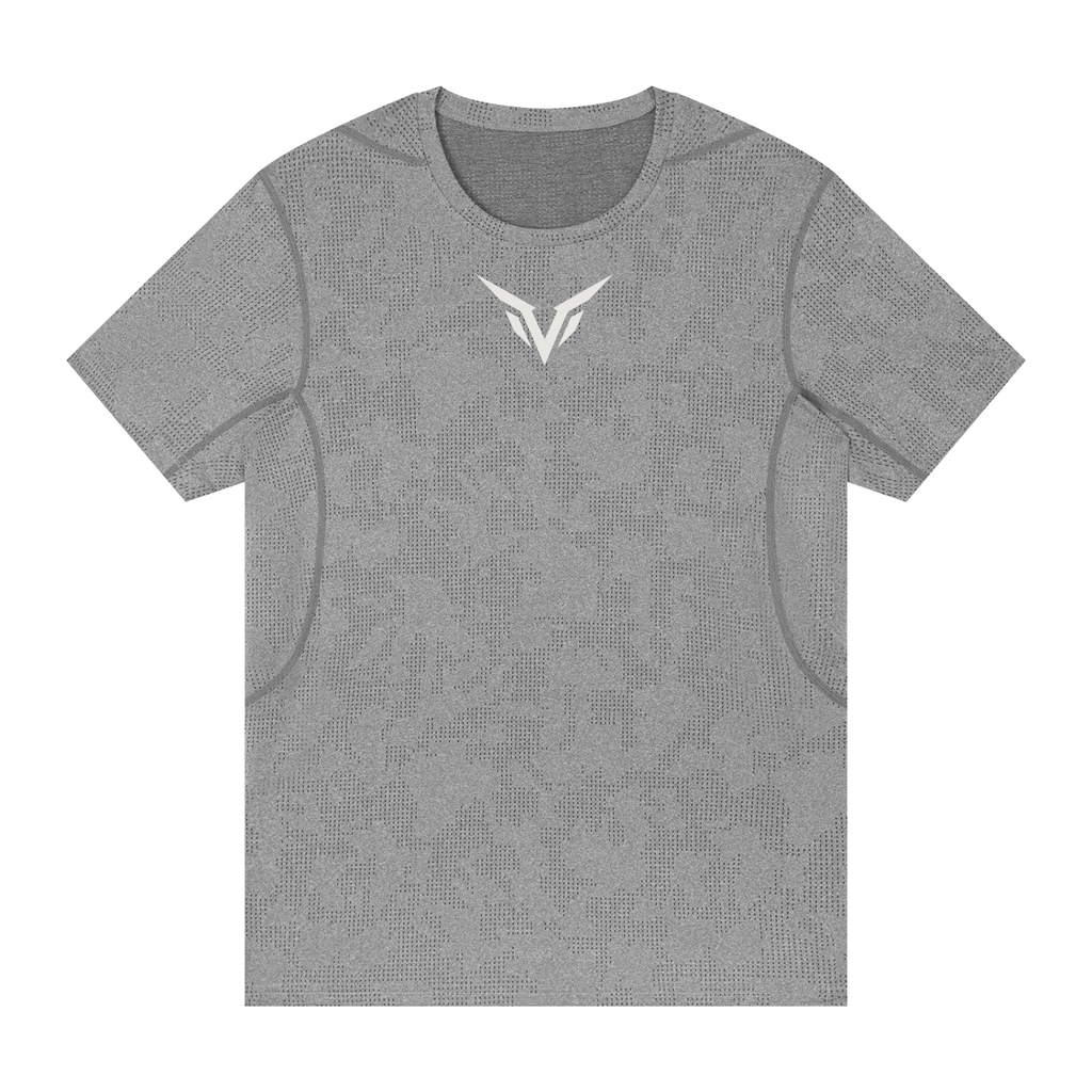 Men's Jacquard Slim Mesh T-Shirt