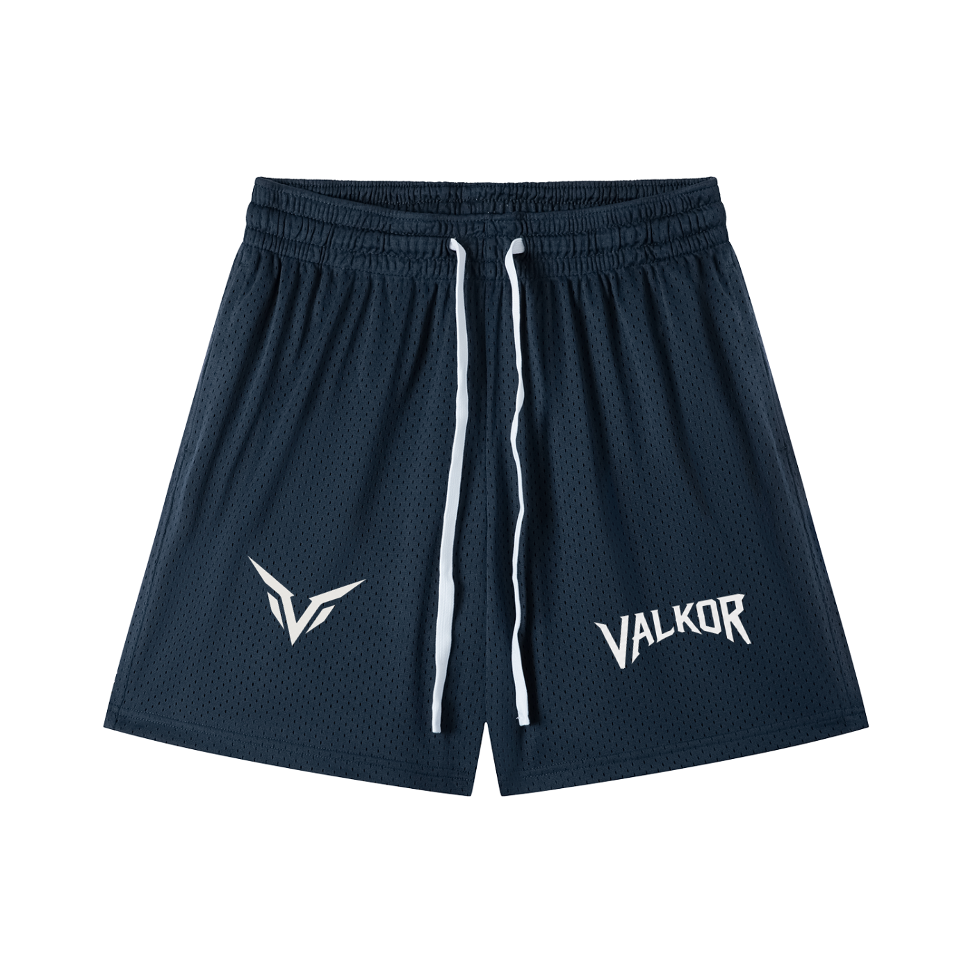 Mesh Drawstring Shorts