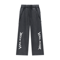 Snow Washed Tape Raw Edge Sweatpants